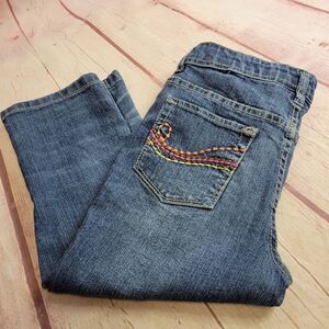 Squeeze denim capri 10